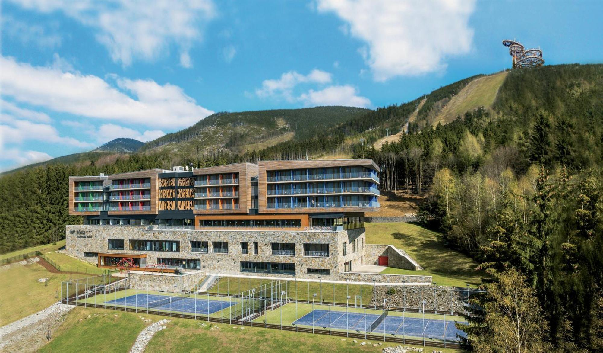 Wellness Hotel Vista Dolni Morava Luaran gambar